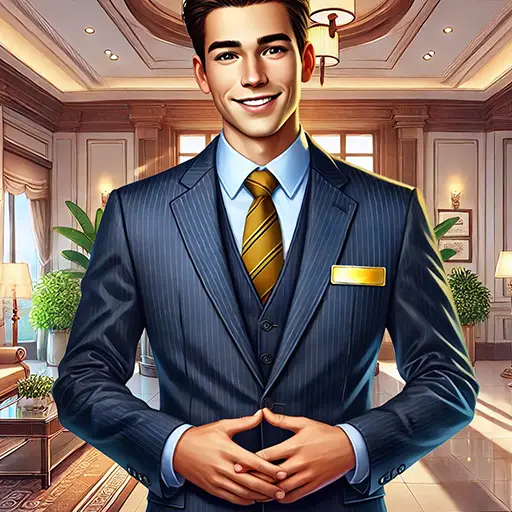 My Hotel Simulator 3D مهكرة icon